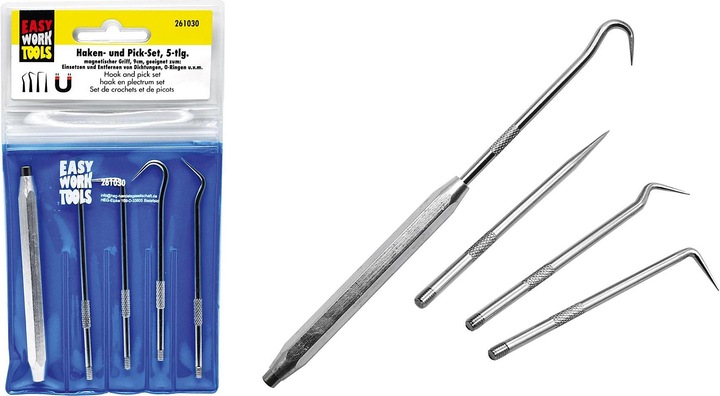 Actual product image Easy Work Hook and pick set, 5 pcs.