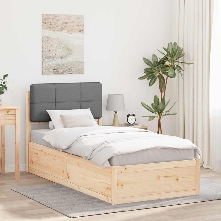 Image du produit vidaXL Moderner Bettrahmen (90 x 190 cm)
