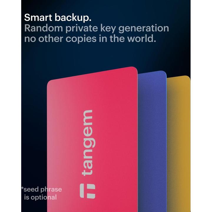 Actual product image Tangem 2.0 - 3 Card Set - Spring Bloom
