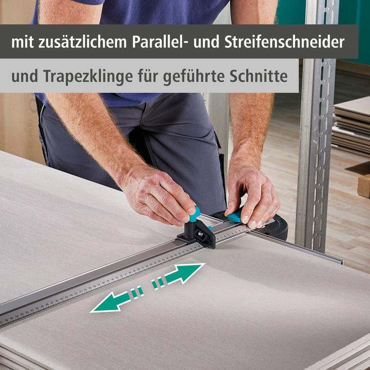 Actual product image wolfcraft 1 T-rail with parallel cutter