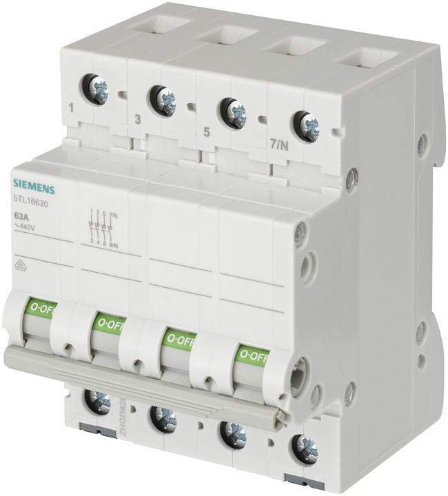 Produktbild Siemens 125A triple pole+neutral