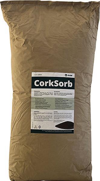 Actual product image kaiserkraft Oil binding agent CorkSorb granules