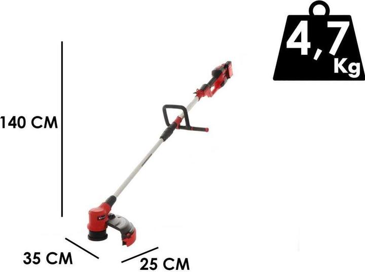 Actual product image Einhell GE-LM 36/4in1Li (Trim line)