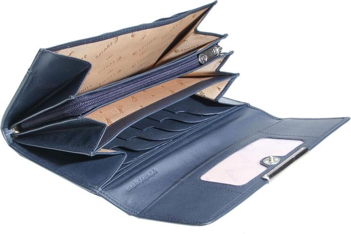 Actual product image Esquire Helena wallet leather 18 cm