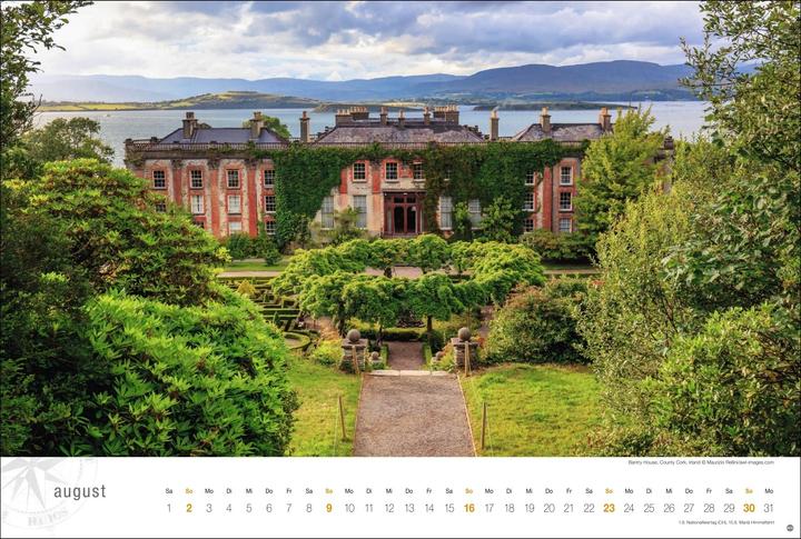 Produktbild Irland Globetrotter Kalender 2026 - Von rauen Küsten und grünen Hügeln (58 x 39 cm)