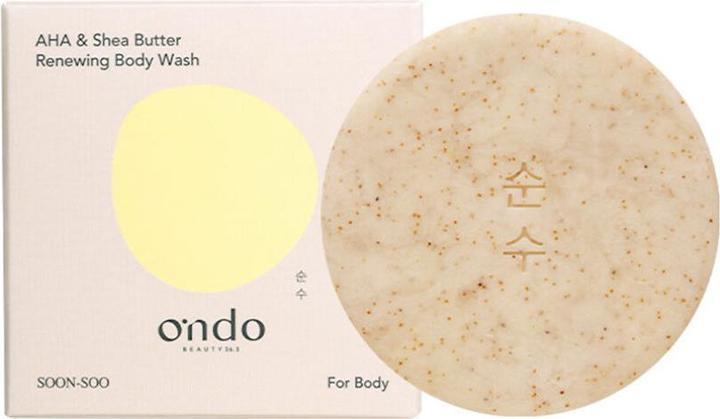 Actual product image Ondo AHA & Shea Butter Renewing Body Wash