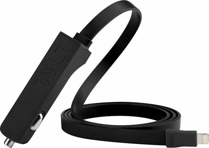 Tylt RIBBN Dual Car Charger Black