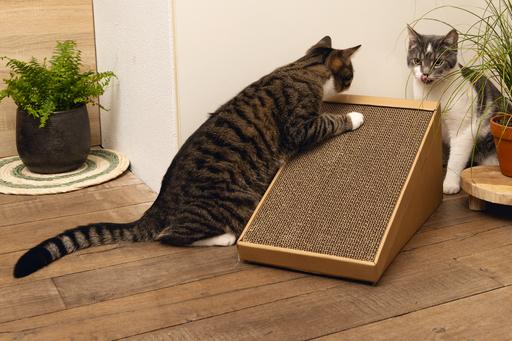 Immagine prodotto Beeztees Meno Una rampa per graffiare (Bianco Marrone)