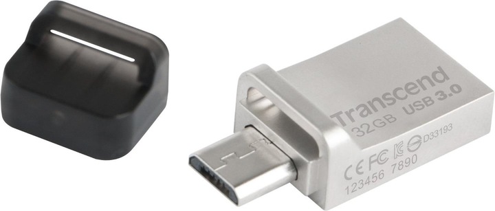 Produktbild Transcend JetFlash 880 (32 GB, USB-A, Micro USB, USB 3.0)