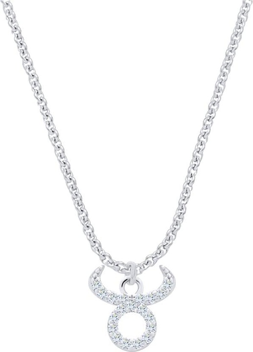 Immagine prodotto Candy Collana del segno zodiacale del Toro, argento 925 (Argento 925, 42 - 45 cm)
