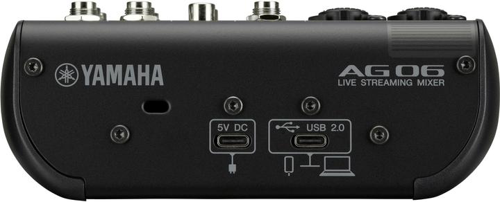 Image du produit Yamaha AG06MK2B (Studio et mixeur live)