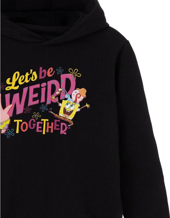Produktbild Spongebob Squarepants Let's Be Weird Together Kapuzenpullover Mädchen (128)