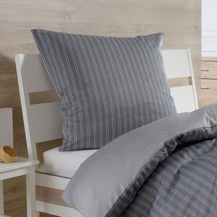 Actual product image BettwarenShop Eversatin Slate (Bedding set, 200 x 200 cm, 80 x 80 cm)