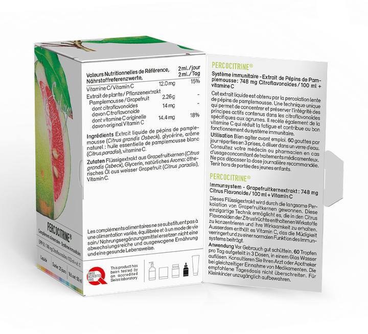 Produktbild Sekoya Percocitrine | Grapefruitkernextrakt (1 Stk., Tropfen)