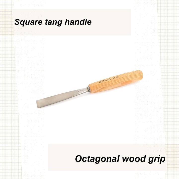 Actual product image Gouge straight flat-hollow Stitch 3 25 mm (25 mm)