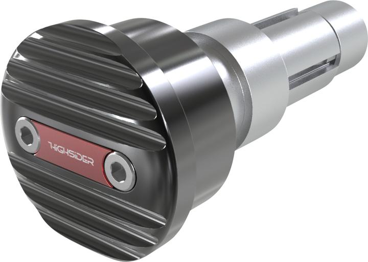 Immagine prodotto Highsider Pesi manubrio WAVE Alu nero 12-22 mm rosso