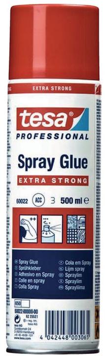 Immagine prodotto tesa Adesivo spray EXTRA STRONG, adesivo forte da spruzzare, bomboletta da 500ml (469 g, 500 ml)