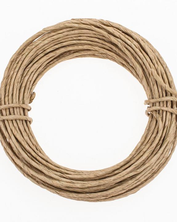 Actual product image Magni GLOREX 6 1280 214 - Paper wire, 2 mm, length 10 m, natural, for crafting and tying flower (10 m)