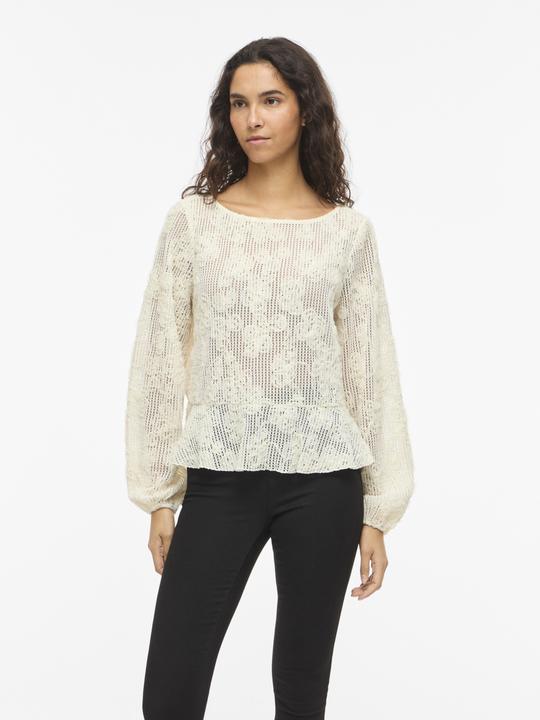 Immagine prodotto Vila VIROCANA U-Boot-Ausschnitt Oberteil mit langen Ärmeln (M)