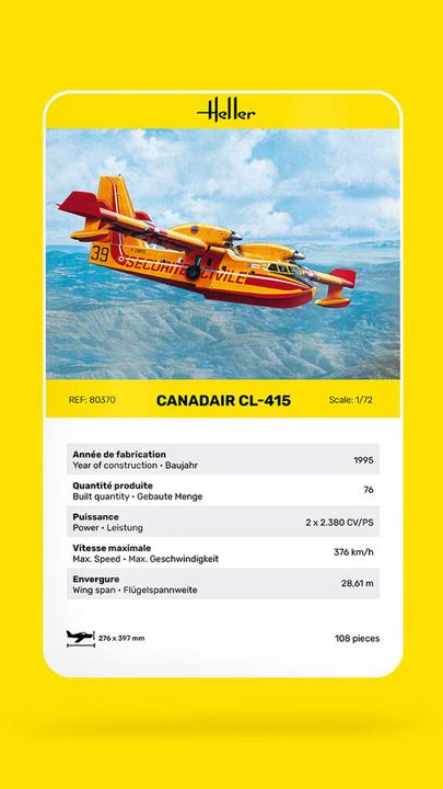 Image du produit Heller Canadair CL-415