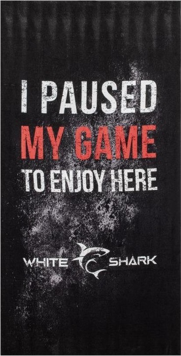 White Shark Shark Towel TW-01 Stingray (80 x 160 cm)