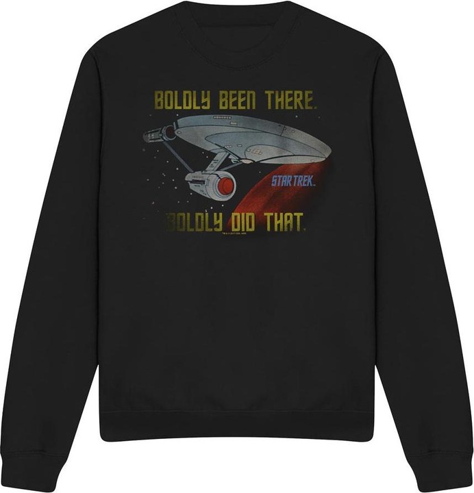 Actual product image Unisex Adult Boldly Did That Sweatshirt (XXL)