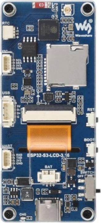 Produktbild WaveShare ESP32-S3 LCD 3.16 Zoll 320×820 Display