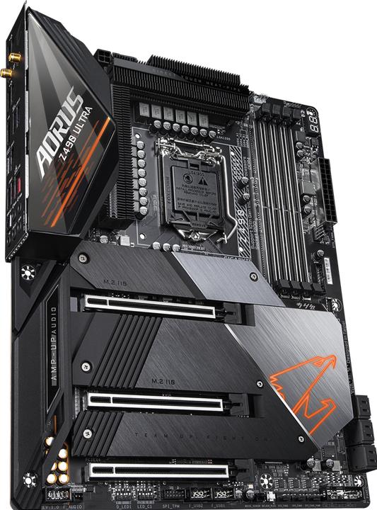 Actual product image Gigabyte Z490 Aorus Ultra (LGA 1200, Intel Z490, ATX)