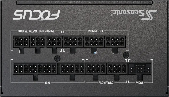 Immagine prodotto Seasonic Focus GX-1000 V4 1000W ATX3.0 nero (1000 W)