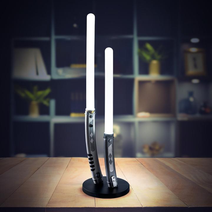 Actual product image Ukonic Ukon!c Dark Saber lightsaber table lamp