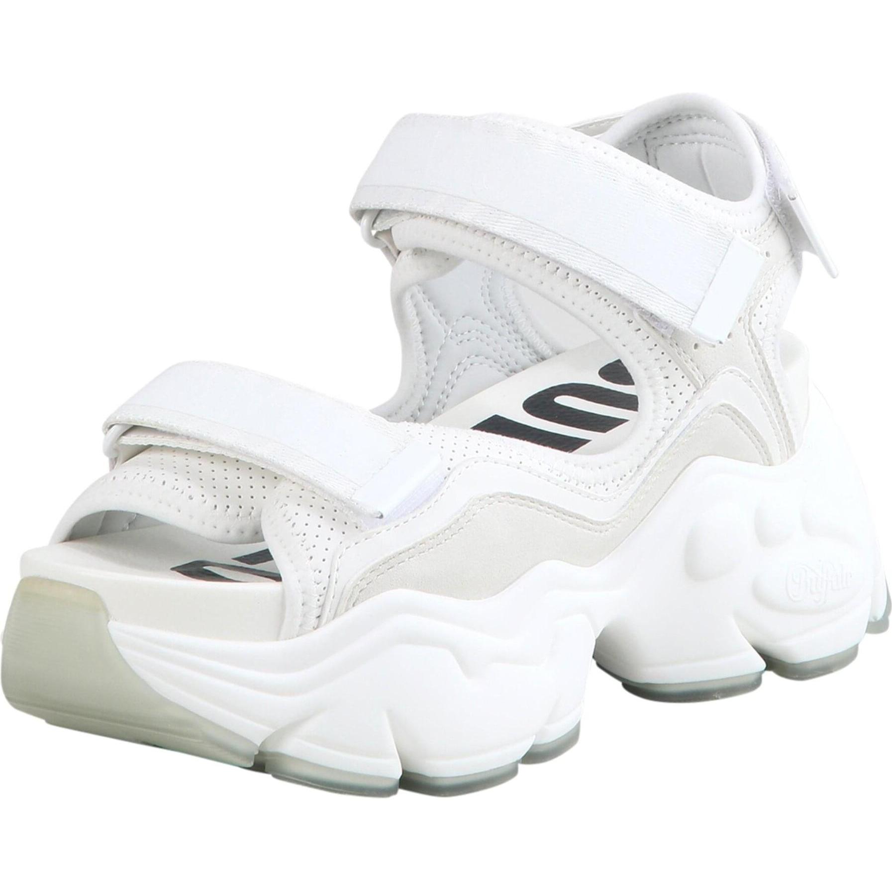 Buffalo, Damen, Sandalen, Binary 0 Sandal Platform - 109777, Weiss, (36)