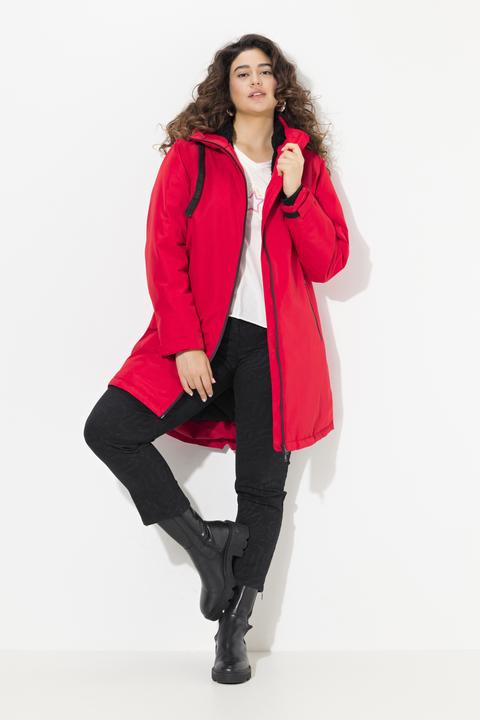 Image du produit Ulla Popken Manteau technique HYPRAR, imperméable, capuche en polaire (56)