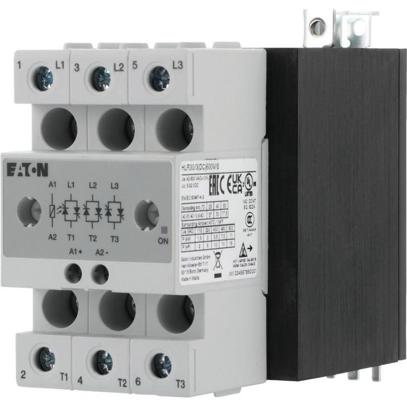 Eaton Relè a stato solido Y7-360048 30A commutazione a tensione zero 1pc., Relais