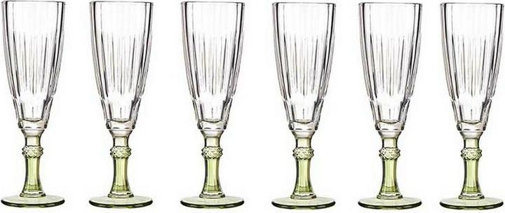 Actual product image Vivalto glass Exotic 6 pieces (170 ml) (17 cl, 6 Glasses, Champagne glasses)