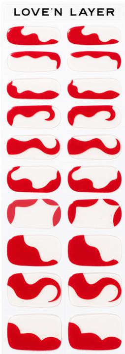 Produktbild Love'n Layer - Abstraction Grape Red