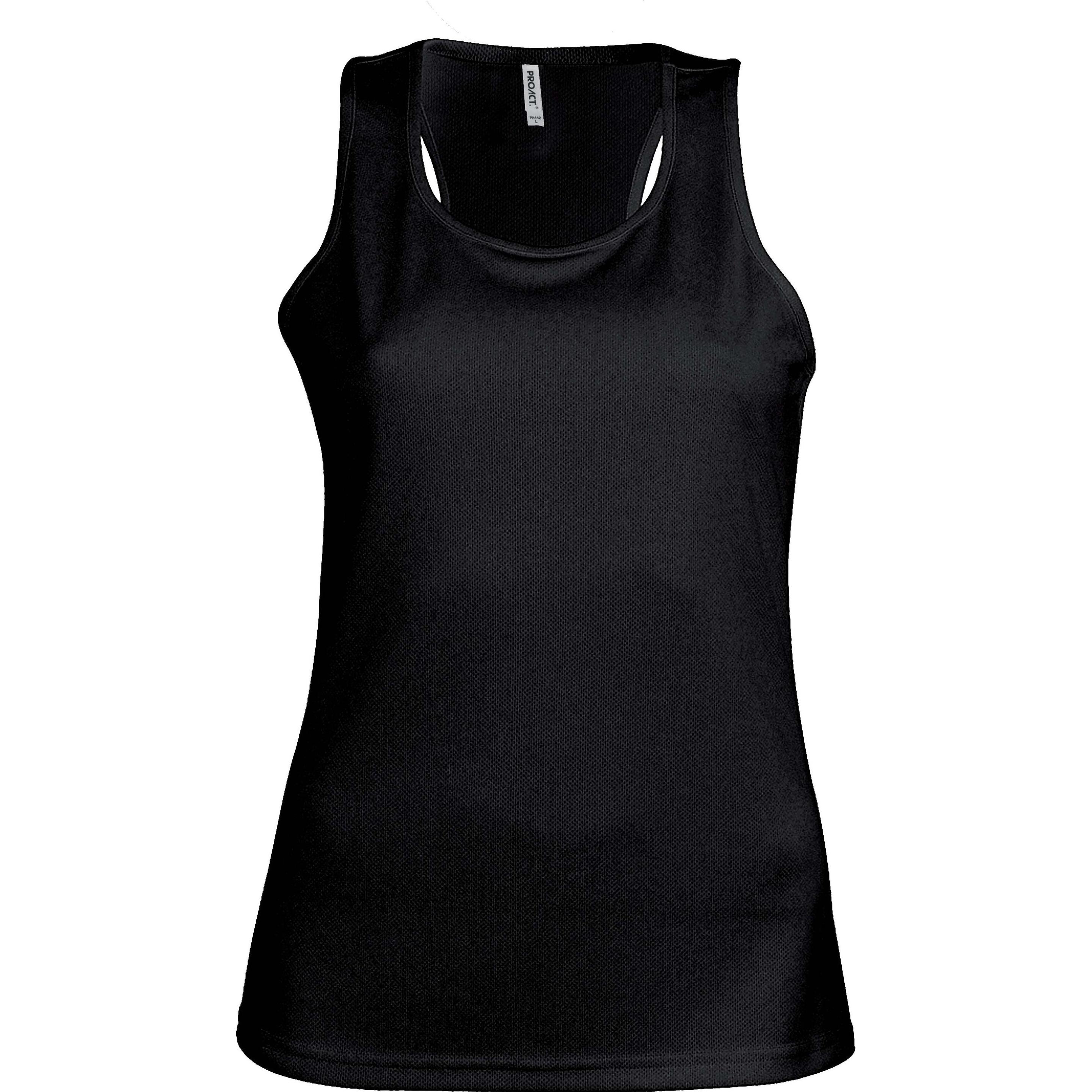 Proact, Damen, Sportshirt, Sport (XS), Schwarz, XS