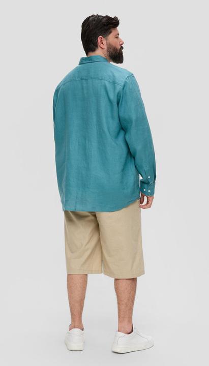 Image du produit s.Oliver Hemd Leinenhemd mit Button-Down-Kragen (3XL)
