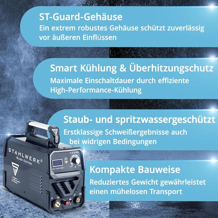 Produktbild Stahlwerk Plasmaschneider CUT 50 Pilot IGBT mit Pilotzündung Vollausstattung
