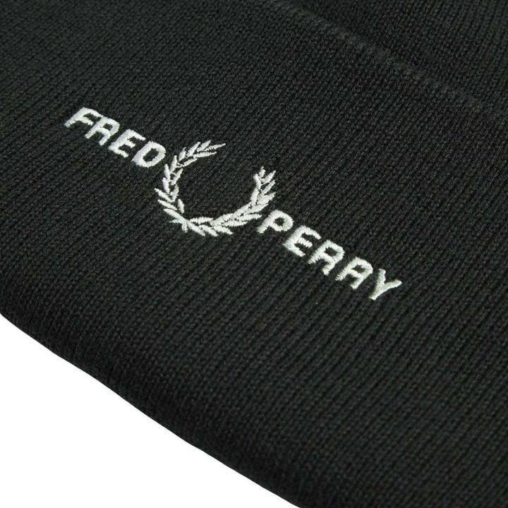 Actual product image Fred Perry Unisex Adult Graphic Logo Beanie (One size)