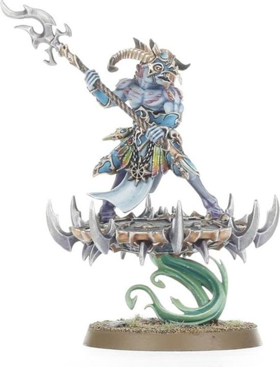 Productafbeelding Games Workshop Warhammer AoS - Spearhead Disciples of Tzeentch : Troupeau de Guerre de Tzaangor (Plastic)