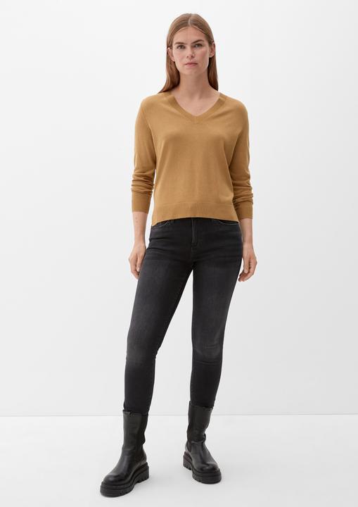 Actual product image s.Oliver Strickpullover Pullover aus Baumwollmix (40)