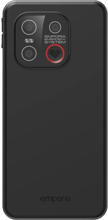 Productafbeelding Emporia SMART 6 Lite, smartphone voor senioren (128 GB, Zwart, 5.58", Enkele SIM, 50 Mpx, 4G)