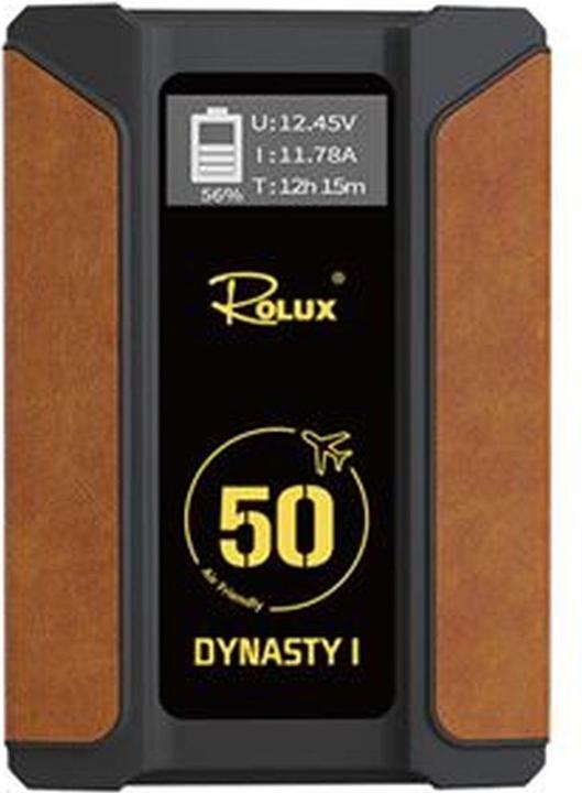 Produktbild Rolux V-Mount Akku Dynasty I 50Wh 14,8V 3450mAh (1 Stk., Akku)
