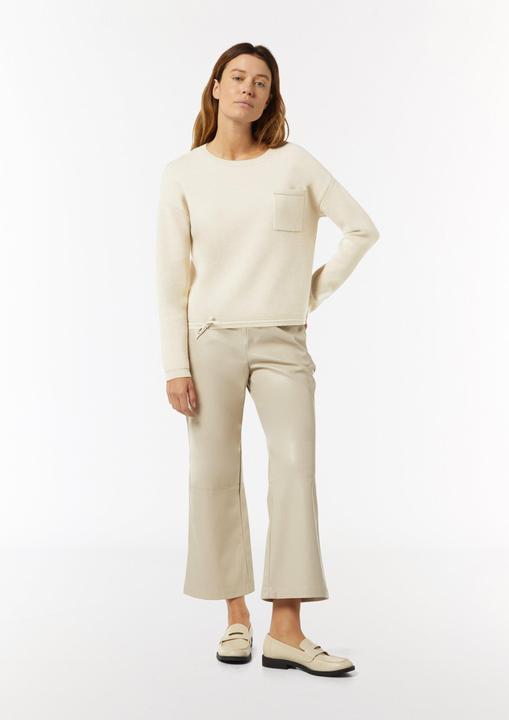 Produktbild Comma Strickpullover Strickpullover mit Schmuckdetail und Glitzergarn (XL)