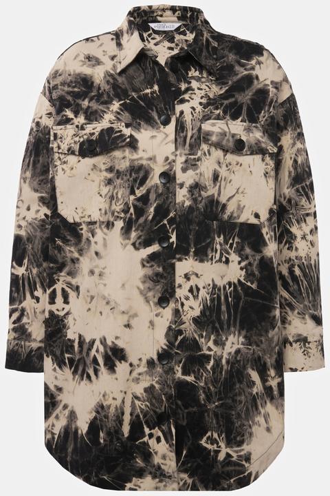 Actual product image Studio Untold Unisex Tie Dye Collared Shirt (S)