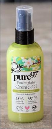 Produktbild Pure97 Jasmin & Kokosnussöl Creme-Öl (100 ml)