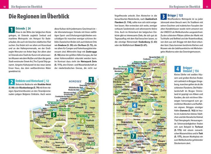 Actual product image Reiseführer Belgische Küste – Westflandern mit Brügge (German, Günter Schenk, 2024)
