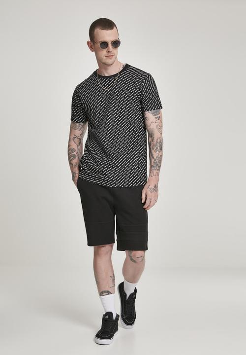 Produktbild Urban Classics Allover Logo Tee (S)