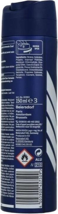 Produktbild NIVEA Men Deodorant Spray Cool Kick 150ml (Spray, 150 ml)