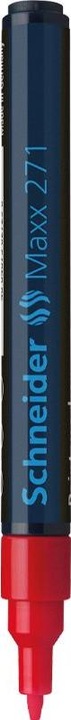 Produktbild Tajima Schneider Maxx 271 Oil Marker, Red (tiefblau-rot, 2 mm, 1 x)